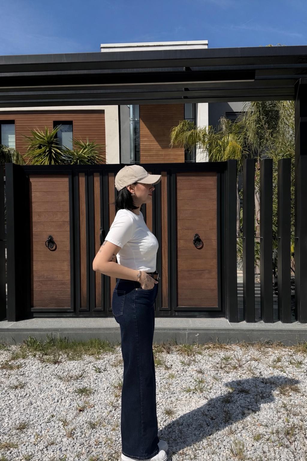 CO358 KOYU KEMERLİ JEAN