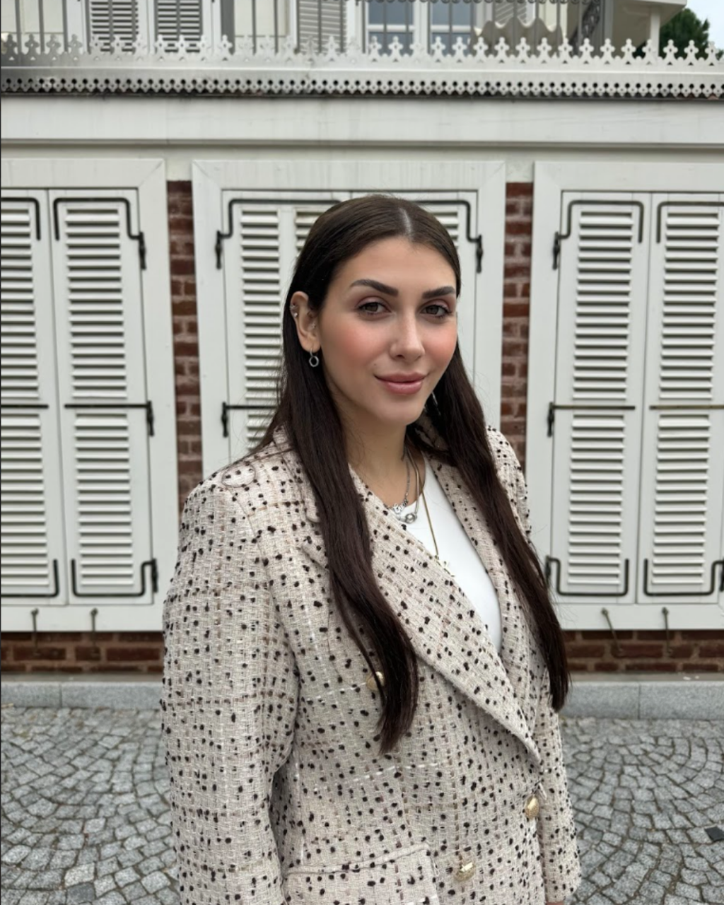 CO145 ETNİK DESEN BLAZER CEKET