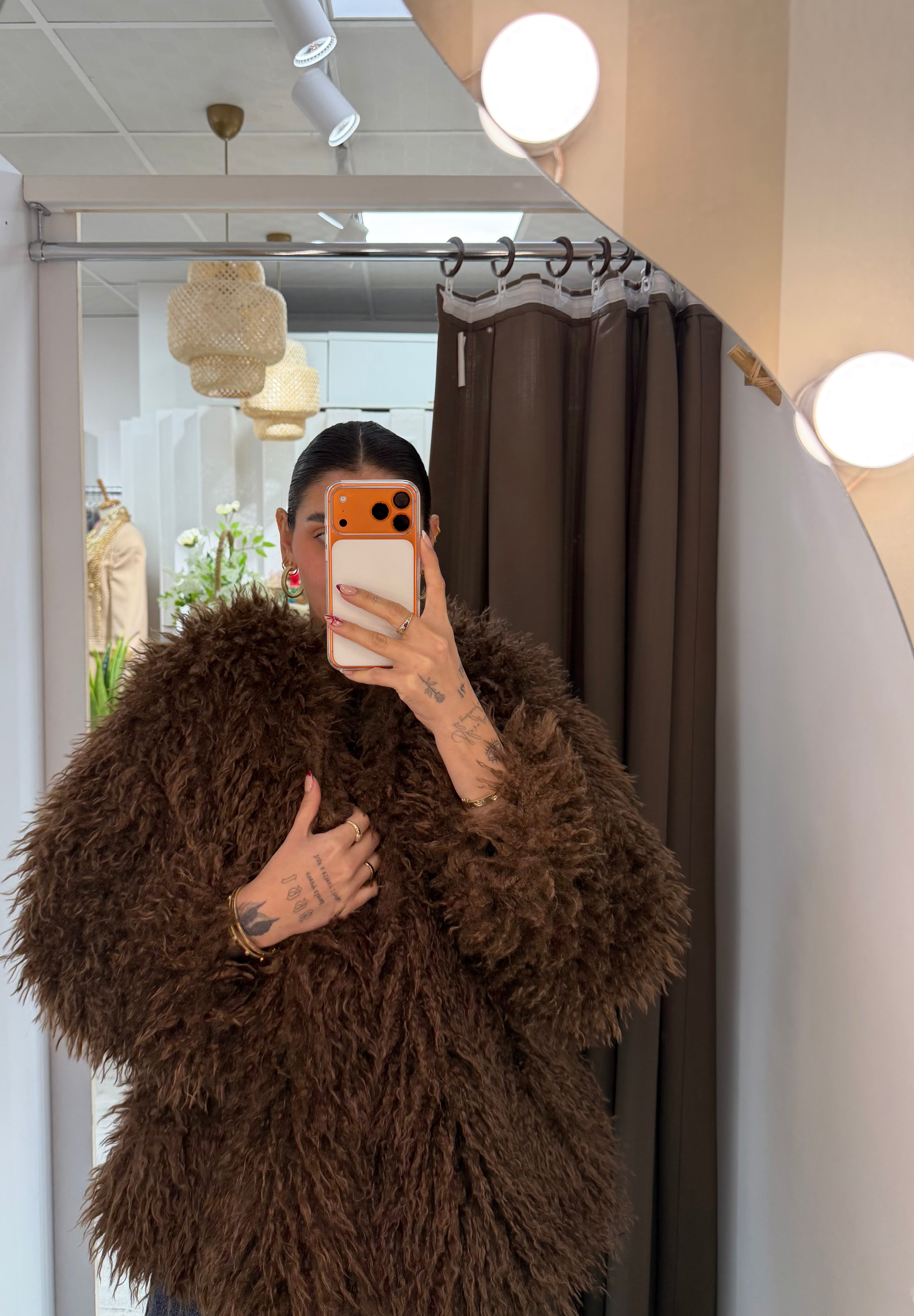 CO337 KOYUN KAHVE KÜRK