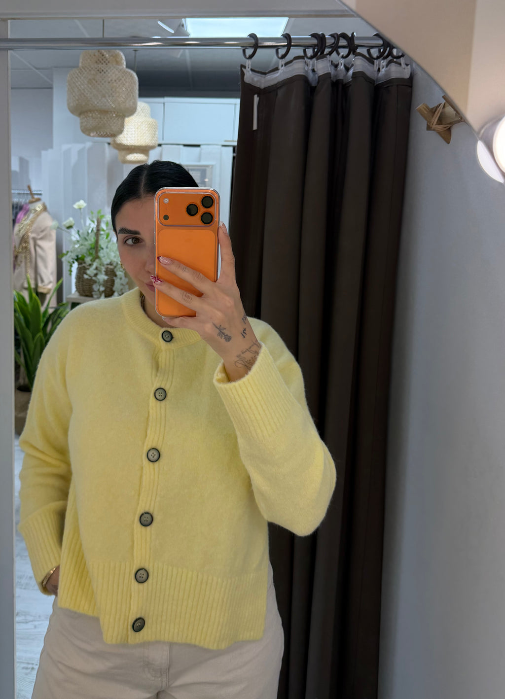 CO348 SARI YIRTMAÇLI HIRKA