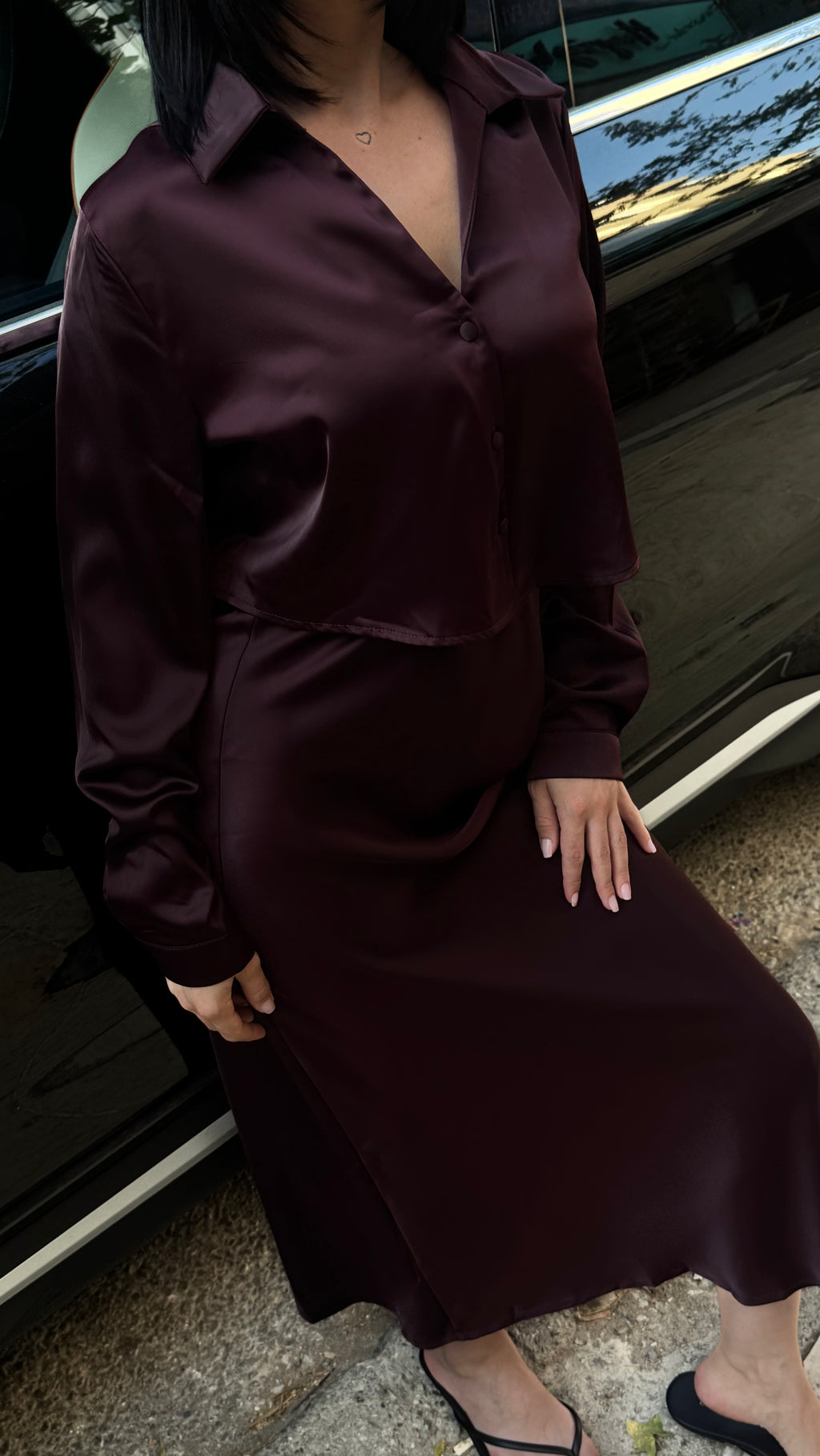 CO275 MÜRDÜM KALIN SATEN ETEK