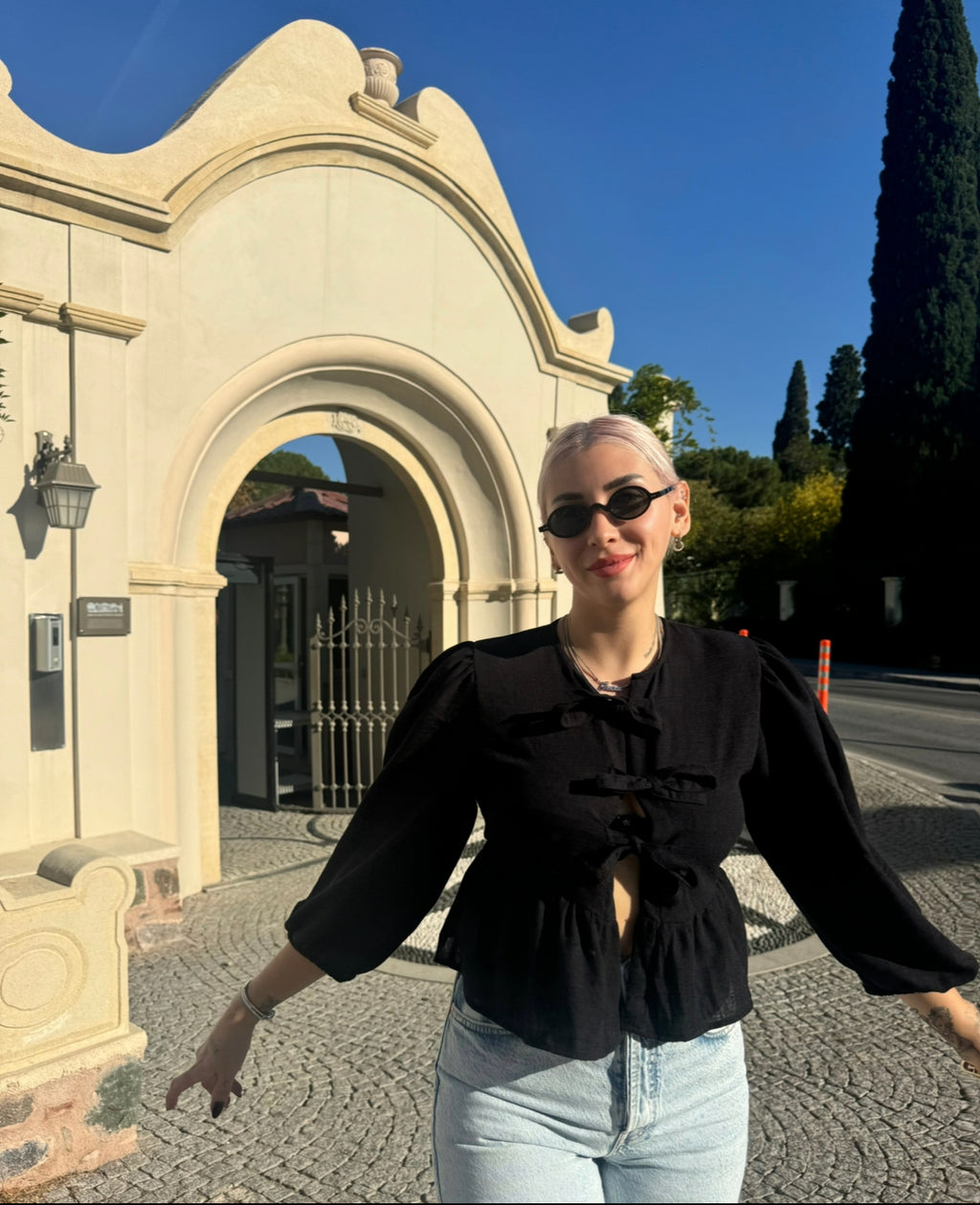 CO119 Müslin Bağlama Gömklek