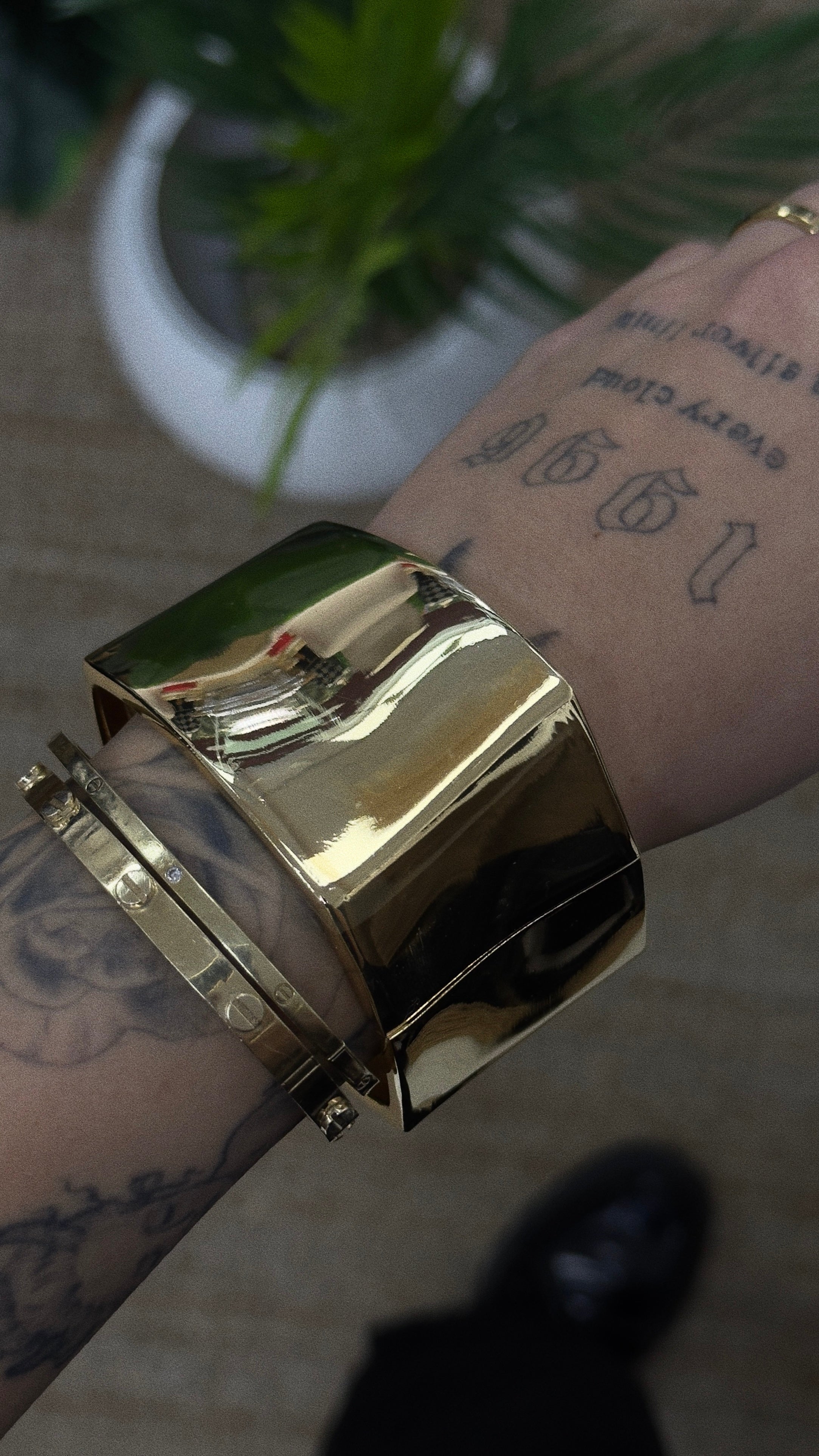 TK120 KALIN GOLD KELEPÇE