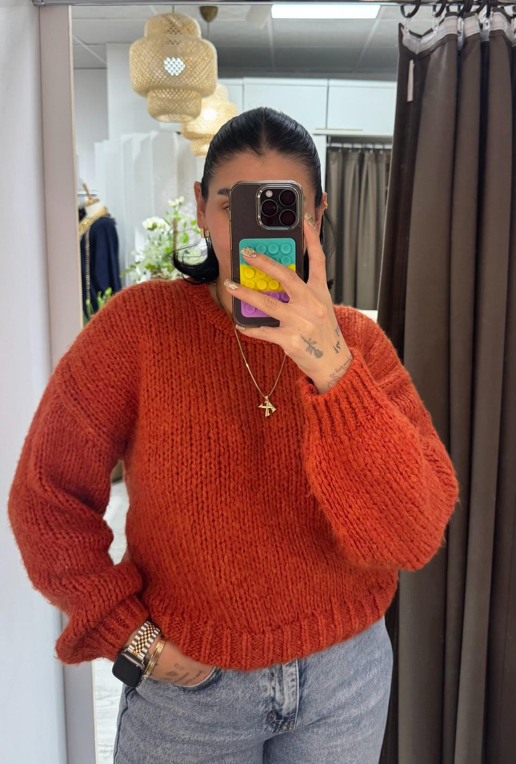 CO312 KALIN ÖRME KAZAK