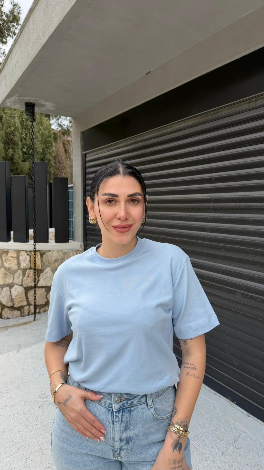CO384 COS BEBE MAVİSİ TSHIRT